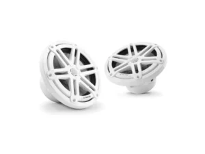 JL AUDIO M3-770X-S-GW: 7.7" Marine Speakers, Sport Grille, Gloss White, PAIR | 93522 | 010-03068-00