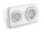 JL AUDIO M6-103EWS-Gw-C-3Gw-L M6 3-Way, Full-Range Enclosed Speaker Sys., Gloss White, White Tweeter, Left-Side | 90197 *SALE