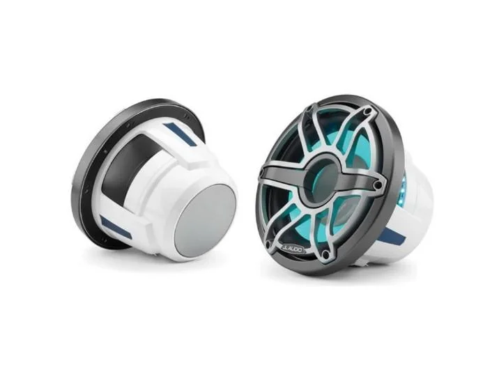 JL AUDIO M6-10IB-S-GMTI-I-4: 10" Marine Subwoofer (250W, 4 ohm), Infinite Baffle, Sport Grille, RGB LED | 93638 | 010-03087-00 - Image 2