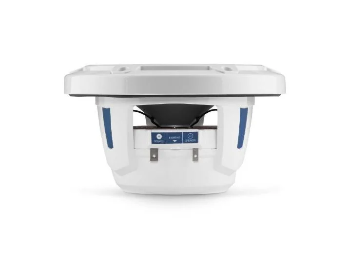 JL AUDIO M6-650X-C-3GW: 6.5" Marine Speakers, 1" WHITE Tweeter, Gloss White Classic Grille | 93687 | 010-03497-00 - Image 2