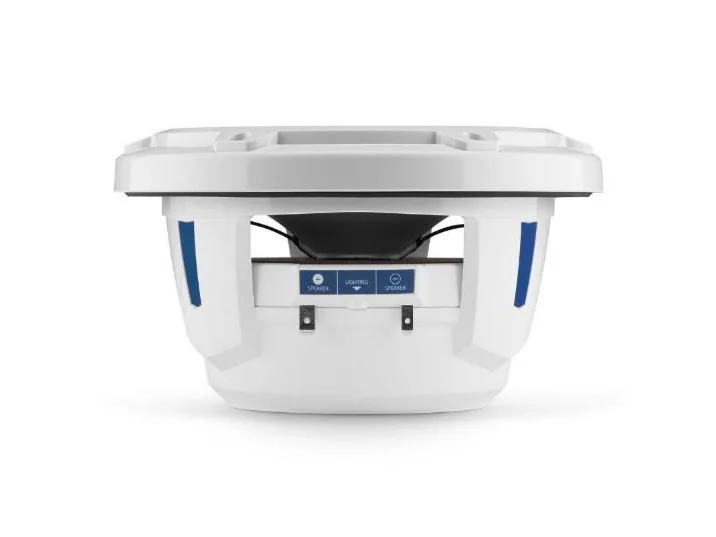 JL AUDIO M6-770X-C-3GW: 7.7" Marine Speakers, 1" WHITE Tweeter, Gloss White Classic Grille | 93688 | 010-03498-00 - Image 2