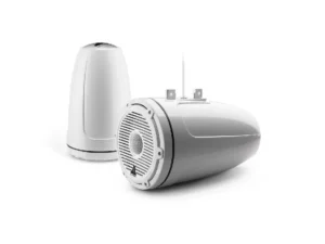 JL AUDIO M6-880ETXV3-GW-C-3GWGW: 8.8" Tower Speakers, White Classic Grille, WHITE TWEETER, PAIR | 93691 | 010-03857-00