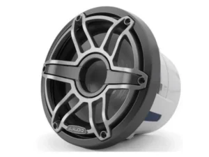 JL AUDIO M6-8IB-S-GMTI-4: 8" Marine Subwoofer (200W, 4 ohm), Infinite Baf., Gunmetal Titan. Sport Grille | 93619 | 010-03275-00