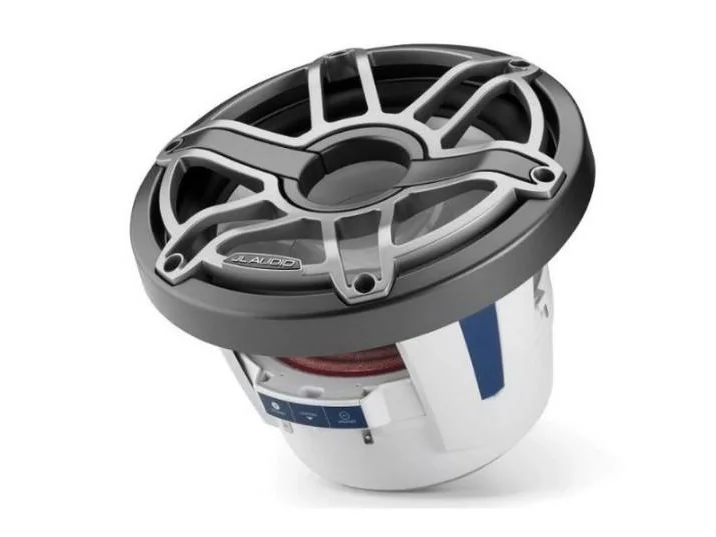 JL AUDIO M6-8IB-S-GMTI-4: 8" Marine Subwoofer (200W, 4 ohm), Infinite Baf., Gunmetal Titan. Sport Grille | 93619 | 010-03275-00 - Image 3