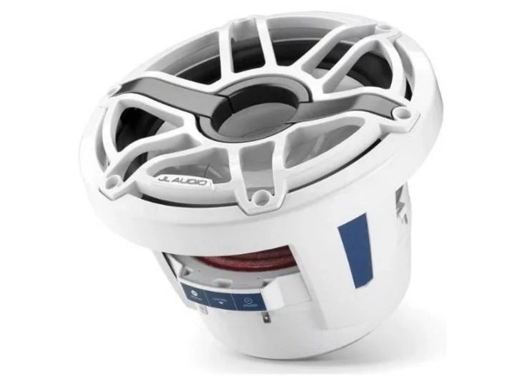 JL AUDIO M6-8IB-S-GWGW-4: 8" Marine Subwoofer (200W, 4 ohm), Infinite Baffle, Gloss White Sport Grille | 93617 | 010-03274-00 - Image 3