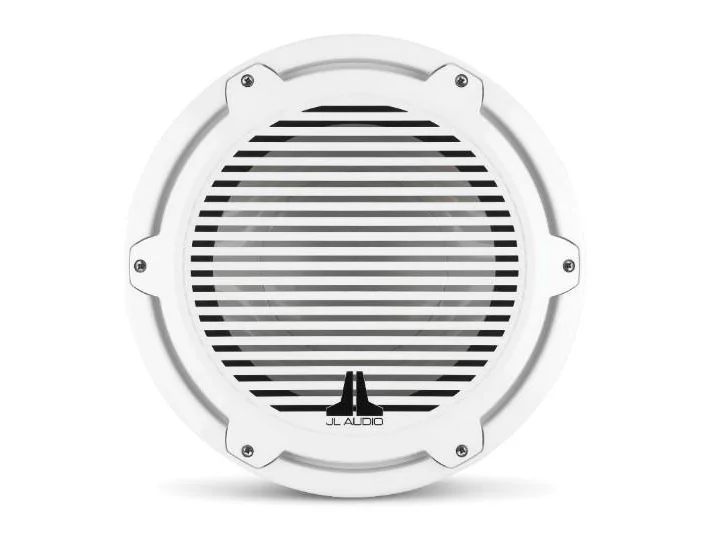 JL AUDIO M7-12IB-C-GWGW-4: 12" Marine Subwoofer, 600W, 4ohm, Gloss White Classic Grille, EACH | 93669 | 010-03285-00 - Image 4