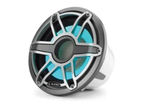 JL AUDIO M7-12IB-S-GMTI-I-4: 12" Marine Subwoofer, 600W, 4ohm, Gunmetal Titan. Sport Grille, RGB LED, EA. | 93674 | 010-03289-00