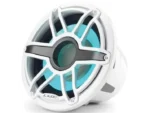 JL AUDIO M7-12IB-S-GWGW-i-4: 12" Marine Subwoofer, 600W, 4ohm, Gloss White Sport Grille, RGB LED, EACH | 93672 | 010-03287-00