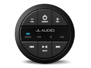 JL AUDIO MMR-20-BE: Black Edition - Round, Non-Display, Wired Remote for MediaMaster® Source Unit | 99921 | 010-03131-00