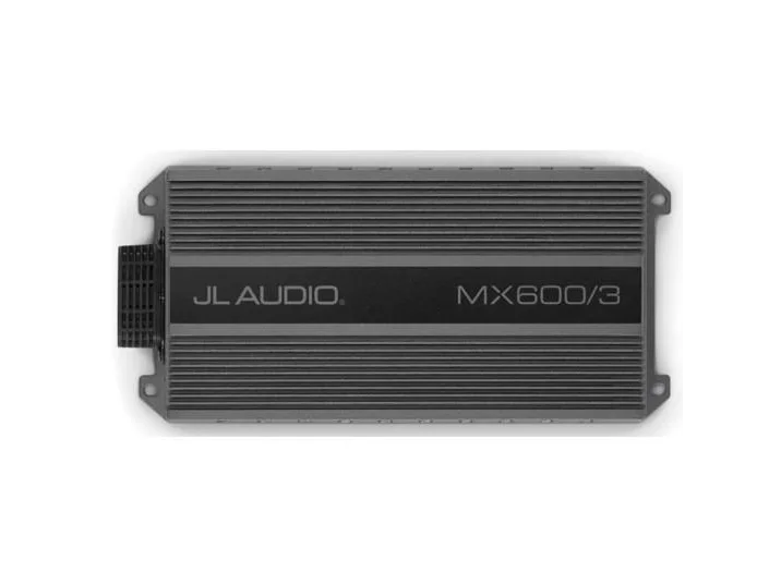 JL AUDIO MX600/3: 3-Channel Class D Amp,75W x 2 + 250W x 1 @ 4 ohm / 100W x 2 + 400W x 1 @ 2 ohm, 14.4V | 98409 | 010-03326-00 - Image 2
