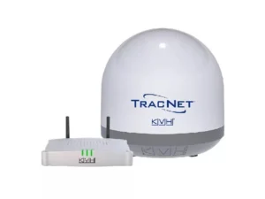 KVH TracNet Coastal Pro 5G/LTE and Wi-Fi System; Ultra-Compact Antenna w/Hybrid DC-powered Hub | 01-0465 *ON SALE*
