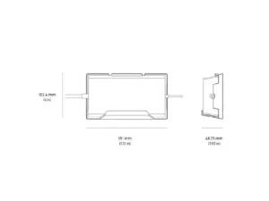 KVH Starlink Gen 3 Router Bracket Mount | 19-1240-18