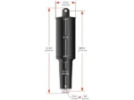 LENCO MARINE 2 1/4" STROKE XD ACTUATOR. - 24 VOLT - 3/8" | 15063-001
