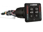 LENCO MARINE LED IND. INTEGRATED (ONE PIECE)  TACTILE SWITCH KIT W/PIGTAIL FOR DUAL ACTUATOR SYSTEMS | 15171-001