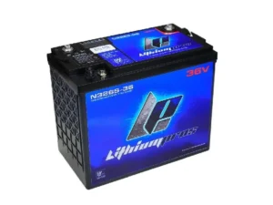 LITHIUM PROS LiFePO4 Battery, 36V/75 Ah with NMEA (Troll/Deep cycle, Grp GC12) Bluetooth|N3275-36*DROP SHIP ITEM,FREE FREIGHT*
