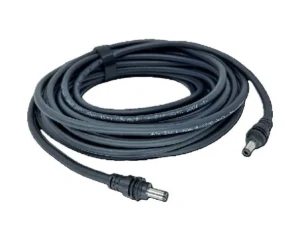 LOCMARINE 16 AWG Starlink Mini Rugged Power Cable , Double Connector 30Ft | TRVL-30FC
