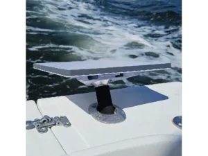 LOCMARINE Marine-Grade Rod Holder Mount for Starlink Mini Antenna - Flat Dish Base |TRVL-ROD