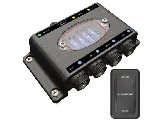 LUMISHORE i-Connect Kit Inc i-Connect Hub & i-Conn switch, full light sync, 4 lights.**SMX53 ONLY* | 60-0402 | 010-04443-00