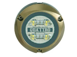 LUMITEC Zambezi Quattro Surface Mount Underwater Light - White/Blue | 101459 *ON SALE