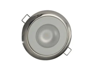 LUMITEC Mirage Flush Mount LED Down Light, Polished, White Non-Dimming, Non-TTP | 113113