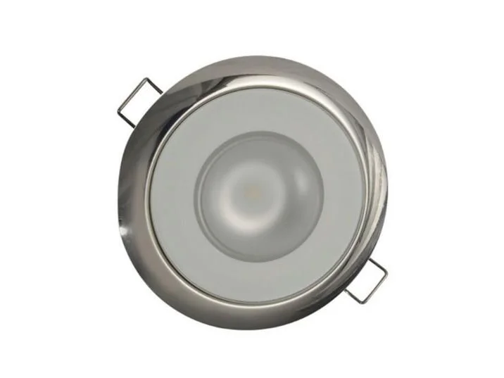 LUMITEC Mirage Down Light, Polished, Warm White, Flush Mount | 113119