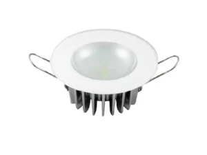 LUMITEC Mirage Flush Mount LED Down Light, Glass, White Non-Dimming, Non-TTP | 113193