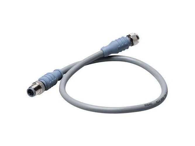 MARETRON Mid Double-Ended Cordset - M to F - 3m (gray) | DM-DG1-DF-03.0