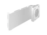 MINN KOTA Raptor Jack Plate Adapter Bracket - Starboard, 8" Setback, 6" Rise, White | 1810386