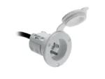 MINN KOTA AC Power Port-White / MKR-23 | 1865110