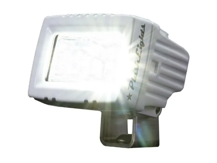 PLASHLIGHTS 20W Low Profile LED Spreader Light - 120 Scene Flood - White Housing | 20-LP-SC-WHT - Image 2
