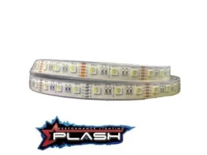 PLASHLIGHTS 12v RGB Color Changing Waterproof Flexible Light Strip - Ip68 - 10' | FLS-RGB-68-10FT
