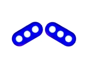 PLASHLIGHTS Grande 180W Underwater Transom Light - Blue - Pair | PL-UWL-180BLU-K *SALE