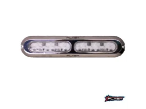 PLASHLIGHTS Poquito 60W Underwater Transom Light - Blue - Pair | PL-UWL-60W-BL-K