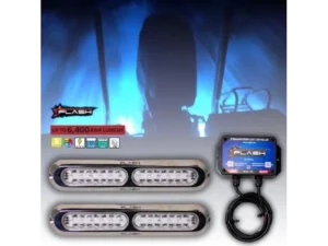 PLASHLIGHTS Poquito 60W Underwater Transom Light - RGB - Pair - W/ Controller | PL-UWL-60W-RGB-K