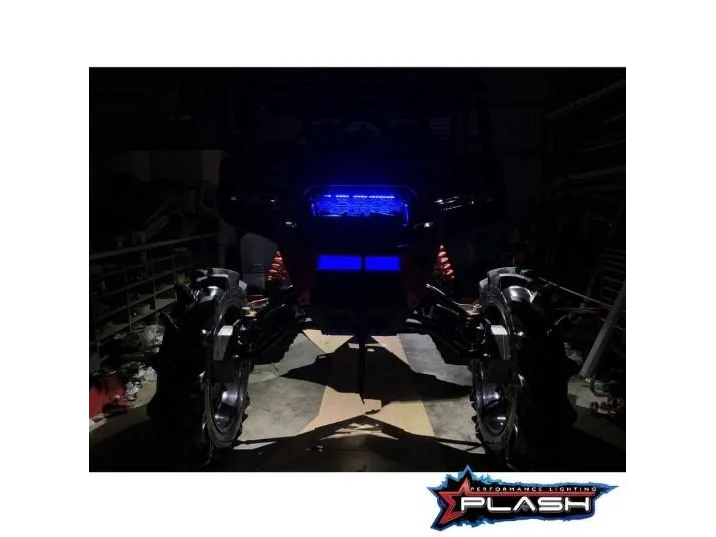 PLASHLIGHTS Linear Waterproof LED Channel Light - Blue - 40" | RS-BL-40 - Image 2