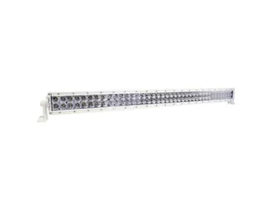 PLASHLIGHTS 40" XX-Series LED Light Bar - 5W - Curved - White Housing | XX-40-5W-WHT-R