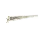 PLASHLIGHTS 50" XX-Series LED Light Bar - 5W - Curved - White Housing | XX-50-5W-WHT-R