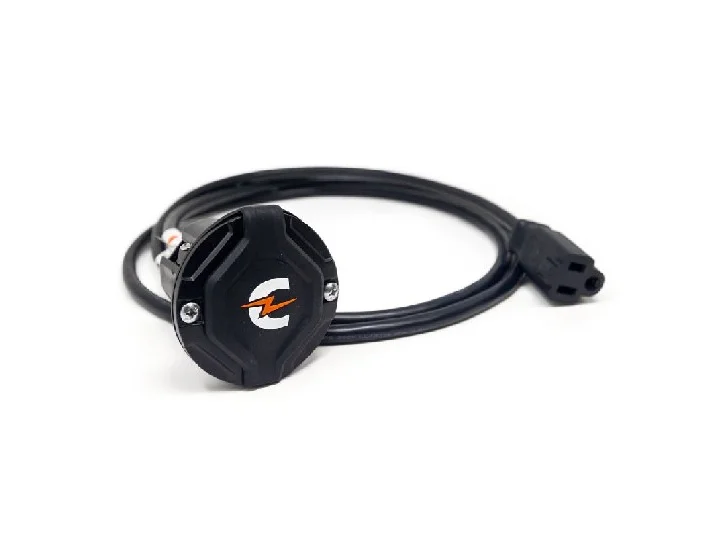 POWER-POLE Charge Plug Port w/ 12ft AC ext | CH-AC-EXT-12