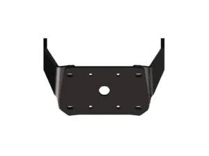 POWER-POLE Pontoon Mount- 14.5-16" Riser Black | PK-P-14516-BK