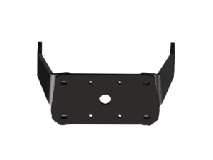 POWER-POLE Pontoon Mount- 16-17.5" Riser Black | PK-P-16175-BK