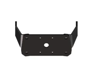 POWER-POLE Pontoon Mount- 17.5-19" Riser Black | PK-P-17519-BK