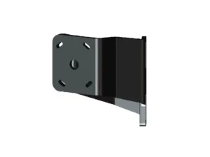 POWER-POLE Braced Kit S-2-3 Port, Black | PKB-S-2-3-P-BK