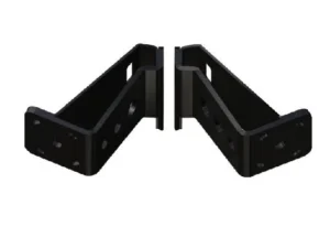 POWER POLE Dual Braced Kit S-8-6 Black | PKBD-S-8-6-BLK