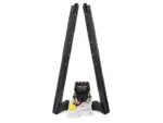 POWER-POLE Blade One Pump, 10ft, Dual pole - Matte Black | PP-2-BLS-10-MB - SHIPPING CHARGES APPLY