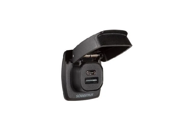 SCANSTRUT Flip Pro Plus - Fast Charge USB-A & USB-C Socket | SC-USB-F4 - Image 5