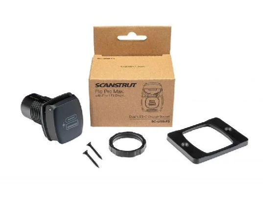 SCANSTRUT Flip Pro Plus - Fast Charge USB-A & USB-C Socket | SC-USB-F4 - Image 7