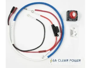 SEA CLEAR POWER Kayak Wiring Harness With Switch and Jumper, 4 ft | SCPKWWS
