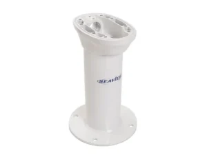 SEAVIEW 12" Modular Mount for 18-24" Dome Radars, Vertical, 8" Round Base Plate, Light Bar Compatible, Top Plate Req. | AM12M1