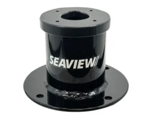 SEAVIEW Black 5" Sionyx Nightwave Mount / Vertical / 8 in. round base plate | PM5SXN8BLK