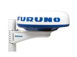 SEAVIEW Mast Mount for Starlink Flat HP, 24" Raymarine, Garmin, Furuno, Lowrance & Simrad Radar | SM24U